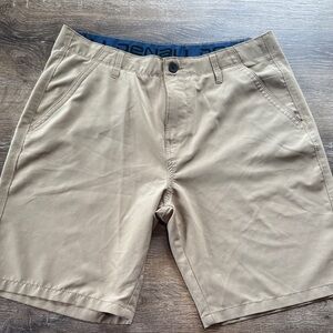 Men's Denali Khaki Flat Front Shorts